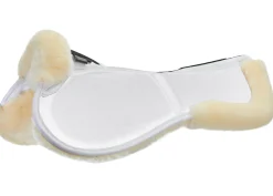 STUBBEN N.A. Half Pads|Dressage Pads|Stübben Adjuster Streamline Dressage Half Pad with Lambswool