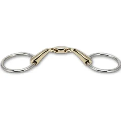 STUBBEN N.A. English Horse Bits|Stübben Anatomic Loose Ring Snaffle 16mm