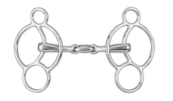 STUBBEN N.A. English Horse Bits|Stübben EZ Control 3-Ring Elevator Bit
