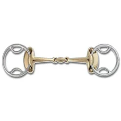STUBBEN N.A. English Horse Bits|Stübben Golden Wings Gag Bit