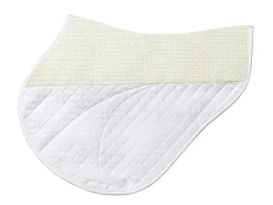 SUCCESS EQUESTRIAN Close Contact Saddle Pads|Deluxe Cross-Country Monoflap No-Slip Saddle Pad