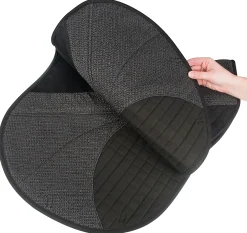 SUCCESS EQUESTRIAN Close Contact Saddle Pads|Deluxe Cross-Country Monoflap No-Slip Saddle Pad