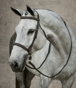 KINGS INTERNATIONAL English Bridles|Suffolk™ Hunter Fancy-Stitched Bridle