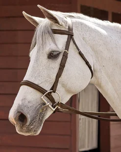 KINGS INTERNATIONAL English Bridles|Suffolk™ Hunter Fancy-Stitched Bridle