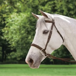 KINGS INTERNATIONAL English Bridles|Suffolk™ Plain Raised Bridle