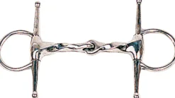 KING YOUNG English Horse Bits|Suffolk™ Slow Twist Full Cheek Snaffle Bit