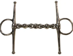 KING YOUNG English Horse Bits|Suffolk™ Waterford Full Cheek Snaffle Bit
