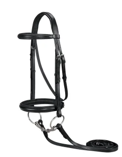 KINGS INTERNATIONAL English Bridles|Suffolk™ Single Crown Classic Dressage Bridle