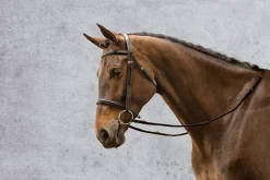KINGS INTERNATIONAL English Bridles|Suffolk™ Single Crown Classic Dressage Bridle