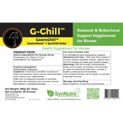 SYNNUTRA EQUINE Horse Supplements|® GastroChill™
