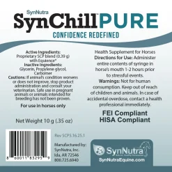 SYNNUTRA EQUINE Horse Supplements|® Synchill™ Pure