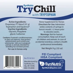 SYNNUTRA EQUINE Horse Supplements|® Trychill™