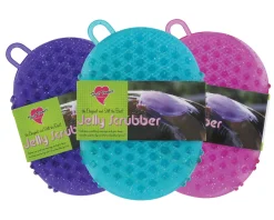 PROFESSIONALS CHOICE Bathing Tools|Brushes & Hoof Picks|Tail Tamers® Jelly Scrubber Mitt