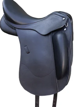 CUEROS SANTA CRUZ English Saddles|Tempi H Monoflap Dressage Saddle