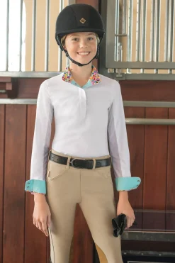 Kids TAILORED SPORTSMAN Kids' Breeches & Jods|THE ™ Girls' Trophy Hunter Side-Zip Breech