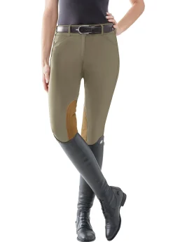 TAILORED SPORTSMAN Knee Patch Breeches|THE ™ Ladies’ Mid-Rise Vintage Patch Breech