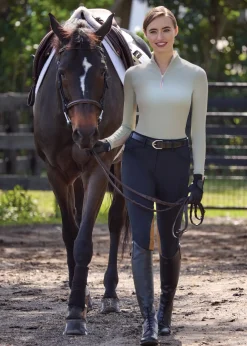 TAILORED SPORTSMAN Long Sleeve Tops|THE ™ Ladies’ IceFil® Quarter-Zip Long Sleeve Sun Shirt