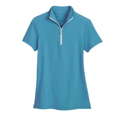 TAILORED SPORTSMAN Short Sleeve Shirts|THE ™ Ladies’ IceFil® Quarter-Zip Short Sleeve Sun Shirt