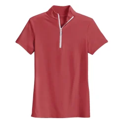 TAILORED SPORTSMAN Short Sleeve Shirts|THE ™ Ladies’ IceFil® Quarter-Zip Short Sleeve Sun Shirt
