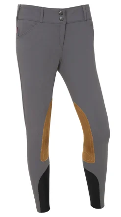 TAILORED SPORTSMAN Knee Patch Breeches|THE ™ Ladies’ Low-Rise Vintage Patch Breech with Boot Sock Bottoms