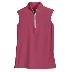 TAILORED SPORTSMAN Sleeveless Tops|THE ™ Ladies’ IceFil® Quarter-Zip Sleeveless Sun Shirt