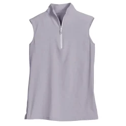TAILORED SPORTSMAN Sleeveless Tops|THE ™ Ladies’ IceFil® Quarter-Zip Sleeveless Sun Shirt