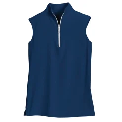 TAILORED SPORTSMAN Sleeveless Tops|THE ™ Ladies’ IceFil® Quarter-Zip Sleeveless Sun Shirt