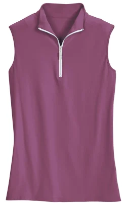 TAILORED SPORTSMAN Sleeveless Tops|THE ™ Ladies’ IceFil® Quarter-Zip Sleeveless Shirt
