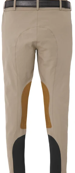 TAILORED SPORTSMAN Knee Patch Breeches|THE ™ Ladies’ Mid-Rise Side-Zip Breech with Boot Sock Bottoms