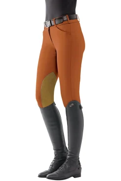 TAILORED SPORTSMAN Knee Patch Breeches|THE ™ Ladies’ Mid-Rise Vintage Patch Sock-Bottom Breech