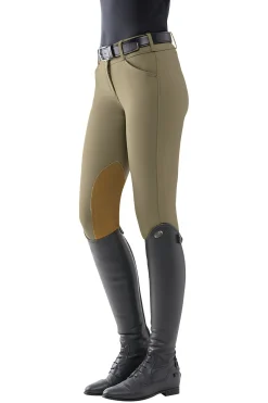 TAILORED SPORTSMAN Knee Patch Breeches|THE ™ Mid-Rise Vintage Patch Breech with Sock Bottoms