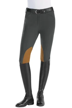 TAILORED SPORTSMAN Knee Patch Breeches|The ™ Techno Front-Zip Mid-Rise Clarino™ Knee Patch