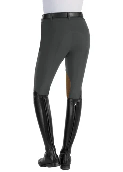 TAILORED SPORTSMAN Knee Patch Breeches|The ™ Techno Front-Zip Mid-Rise Clarino™ Knee Patch