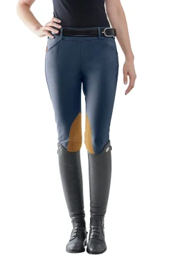 TAILORED SPORTSMAN Knee Patch Breeches|THE ™ TS Trophy Hunter Mid-Rise Side-Zip Breech