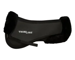 THINLINE Half Pads|® Trifecta Cotton Half Pad with Sheepskin Rolls