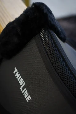 THINLINE Half Pads|® Trifecta Cotton Half Pad with Sheepskin Rolls
