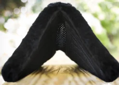 THINLINE Half Pads|® Trifecta Cotton Half Pad with Sheepskin Rolls