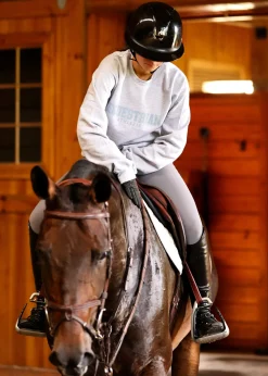TKEQ THE SHOP Sweaters & Winter Tops|TKEQ Equestrian Athletics Sweatshirt
