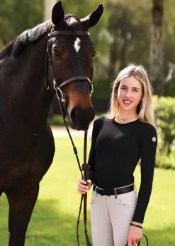 TKEQ THE SHOP Long Sleeve Tops|TKEQ Kassidy Seamless Long-Sleeve Shirt