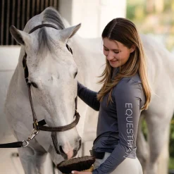 TKEQ THE SHOP Long Sleeve Tops|TKEQ Ladies’ Crest Sustainable Long Sleeve Shirt