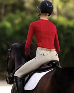 TKEQ THE SHOP Long Sleeve Tops|TKEQ Ladies’ Kennedy Seamless Long-Sleeve Top 2.0