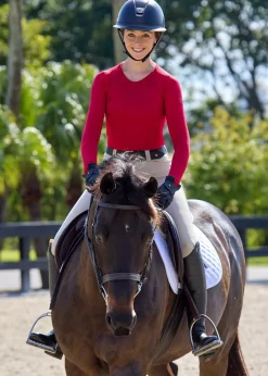 TKEQ THE SHOP Long Sleeve Tops|TKEQ Ladies’ Kennedy Seamless Long-Sleeve Top 2.0