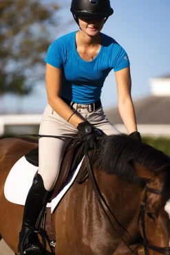 TKEQ THE SHOP Short Sleeve Shirts|TKEQ Ladies’ Kennedy Seamless Short Sleeve Top