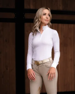 TKEQ THE SHOP Show Shirts|TKEQ Ladies’ Sloan Long Sleeve Competition Shirt