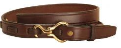 TORY LEATHER Belts|1 1/2" Belt with Nickel Snaffle Bits