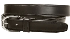 TORY LEATHER Belts|1 1/4" Stainless Steel Stirrup Buckle Belt