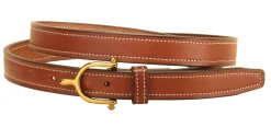 TORY LEATHER Belts|¾" Brass Spur Buckle Belt