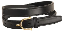 TORY LEATHER Belts|1" Brass Spur Buckle Belt