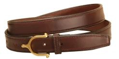 TORY LEATHER Belts|1" Brass Spur Buckle Belt