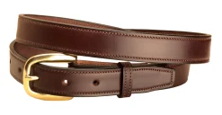 TORY LEATHER Belts|1" Stitched Leather Belt